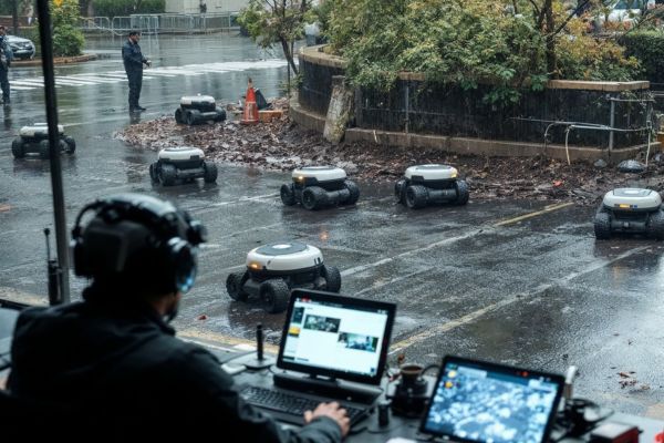 Robots deliver uninterrupted data feeds for decision-making in all weather.
